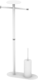 Стойка напольная Boheme белый/хром 10953-W-CR